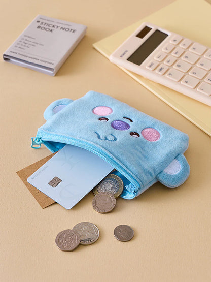 BT21 Baby Official Zippered Pocket Wallet Daily Basic