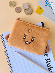 BT21 Baby Official Zippered Pocket Wallet Daily Basic