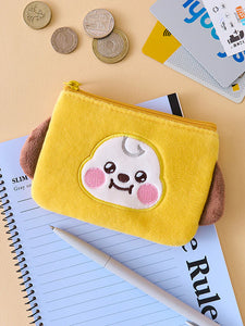 BT21 Baby Official Zippered Pocket Wallet Daily Basic