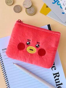 BT21 Baby Official Zippered Pocket Wallet Daily Basic