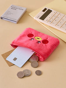 BT21 Baby Official Zippered Pocket Wallet Daily Basic