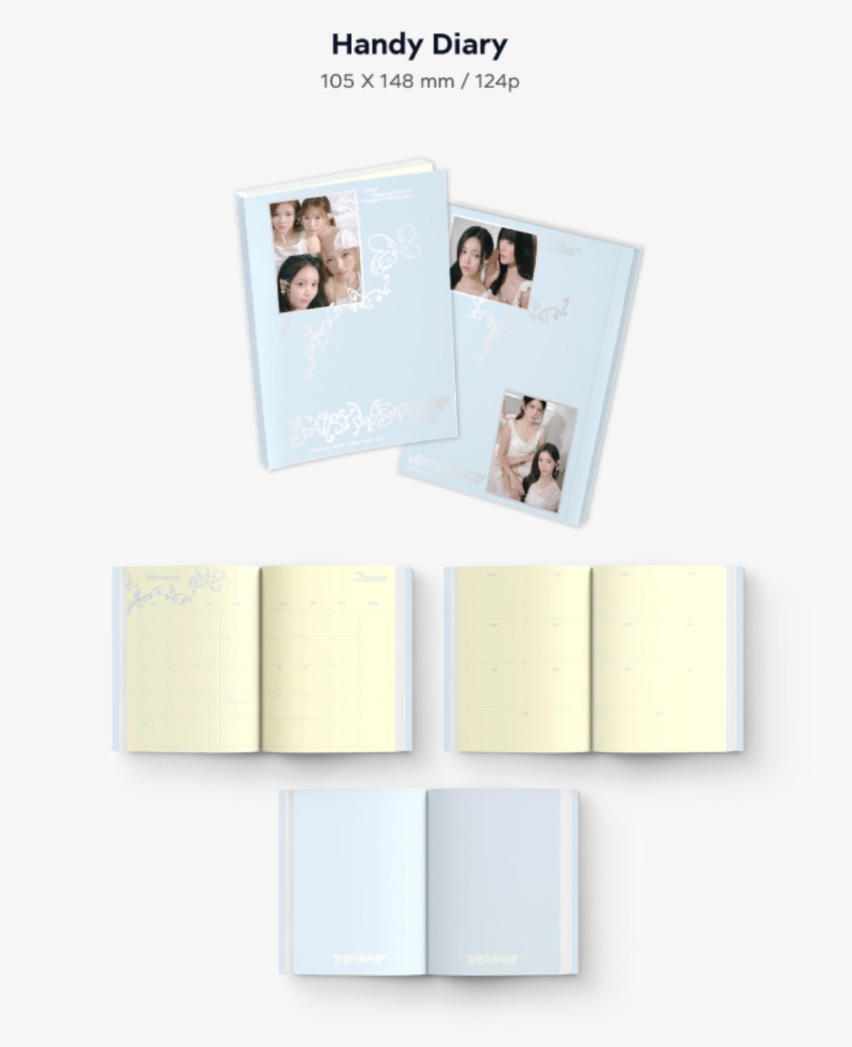 HEARTS2HEARTS - FAIRY HEARTS 2027 Season's Greetings + POB or Wall Calendar