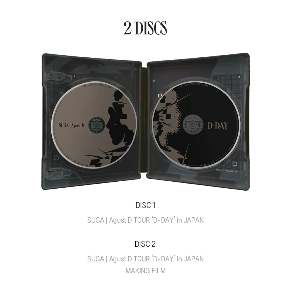 SUGA Agust D TOUR D-DAY in JAPAN Blu-Ray SUGA Agust D TOUR D-DAY SUGA Agust D TOUR D-DAY in JAPAN Blu-Ray SUGA Agust D TOUR D-DAY