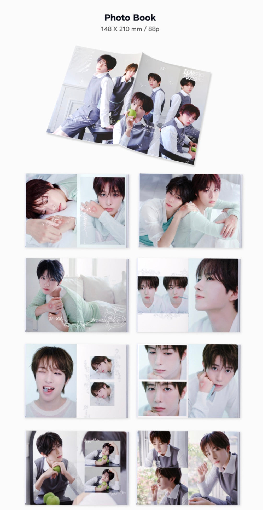 NCT WISH - LOVESICK WISHES 2027 Season's Greetings + POB or Wall Calendar