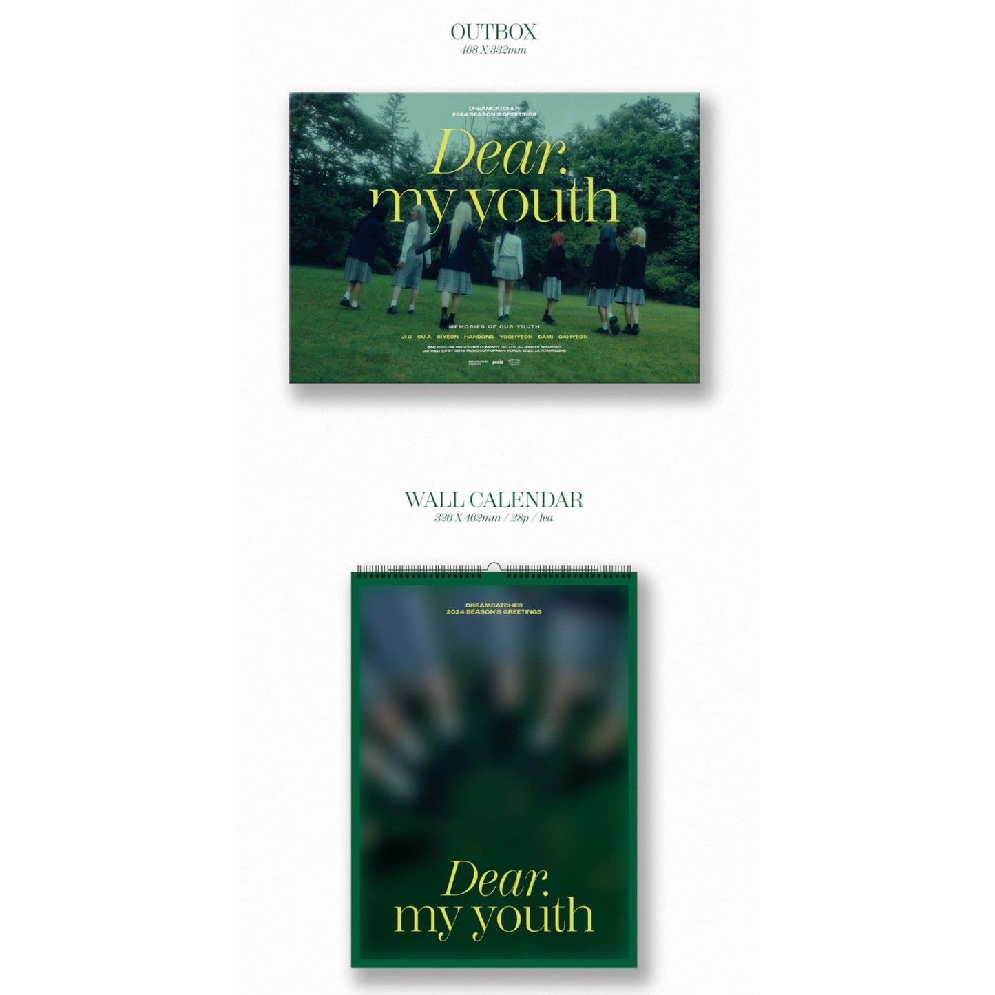 DREAMCATCHER - DEAR MY YOUTH 2024 Season’s Greetings