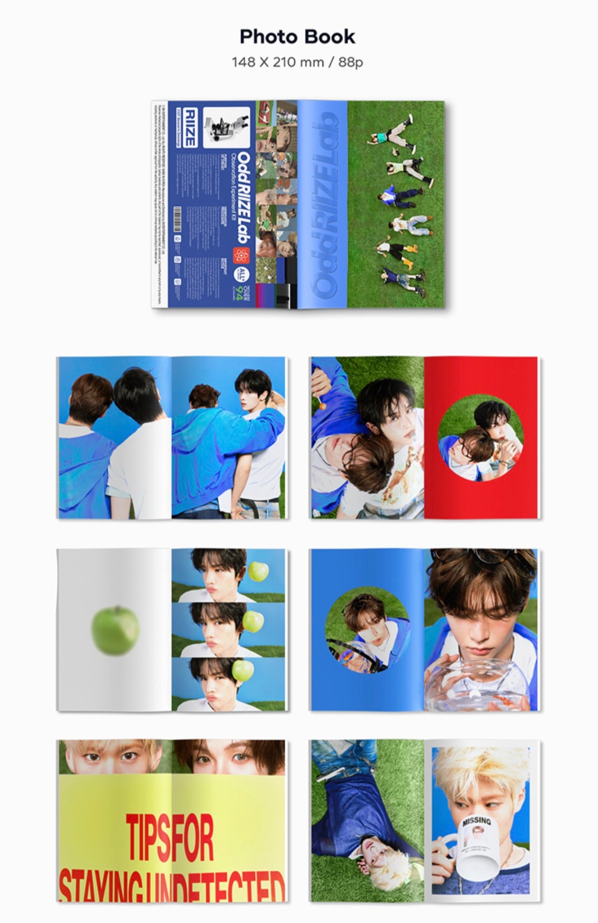 RIIZE - ODD RIIZE LAB 2027 Season's Greetings + POB or Wall Calendar