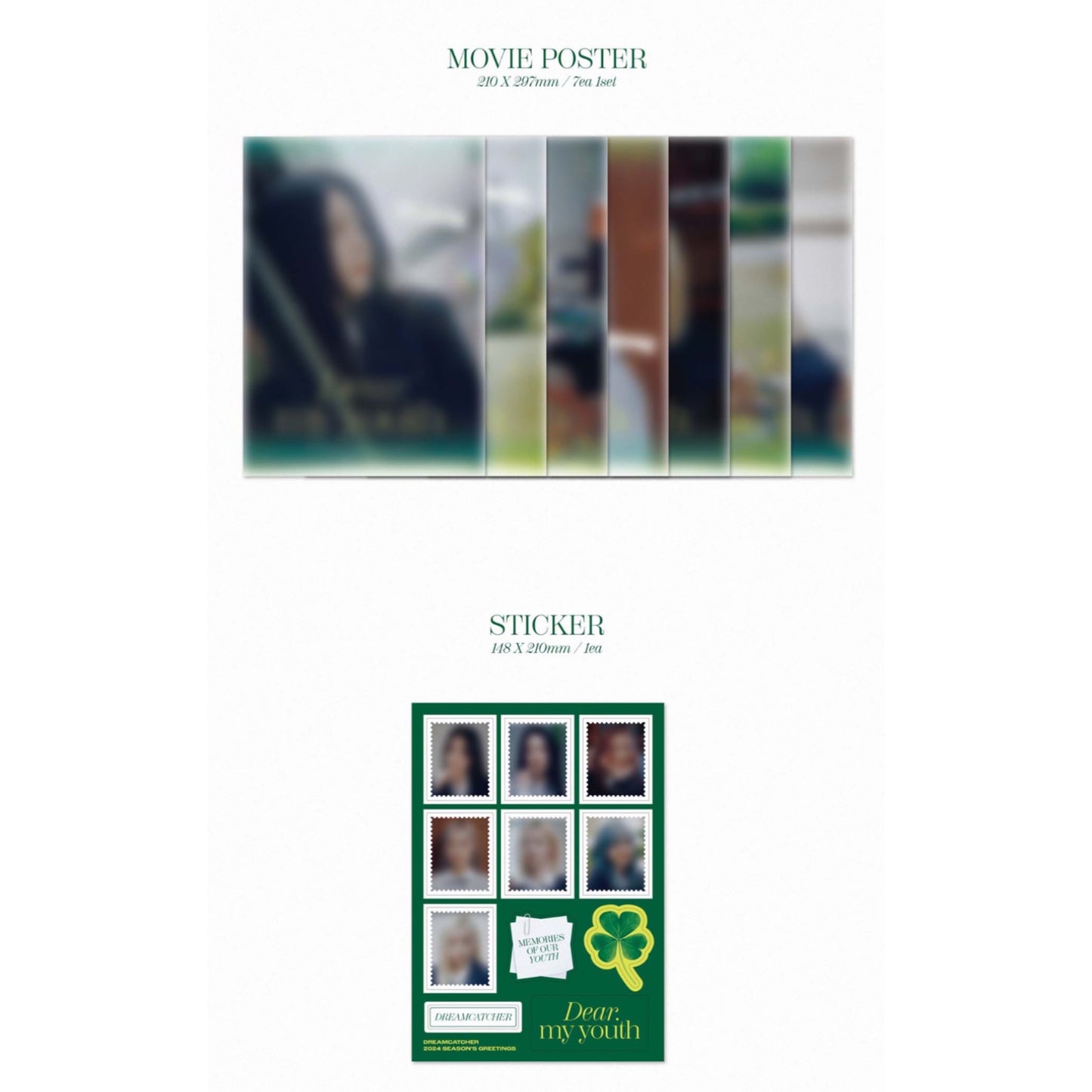 DREAMCATCHER - DEAR MY YOUTH 2024 Season’s Greetings