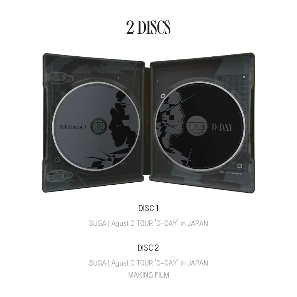 SUGA Agust D TOUR D-DAY in JAPAN Blu-Ray Limited Edition – K-STAR SUGA Agust D TOUR D-DAY in JAPAN Blu-Ray Limited Edition – K-STAR