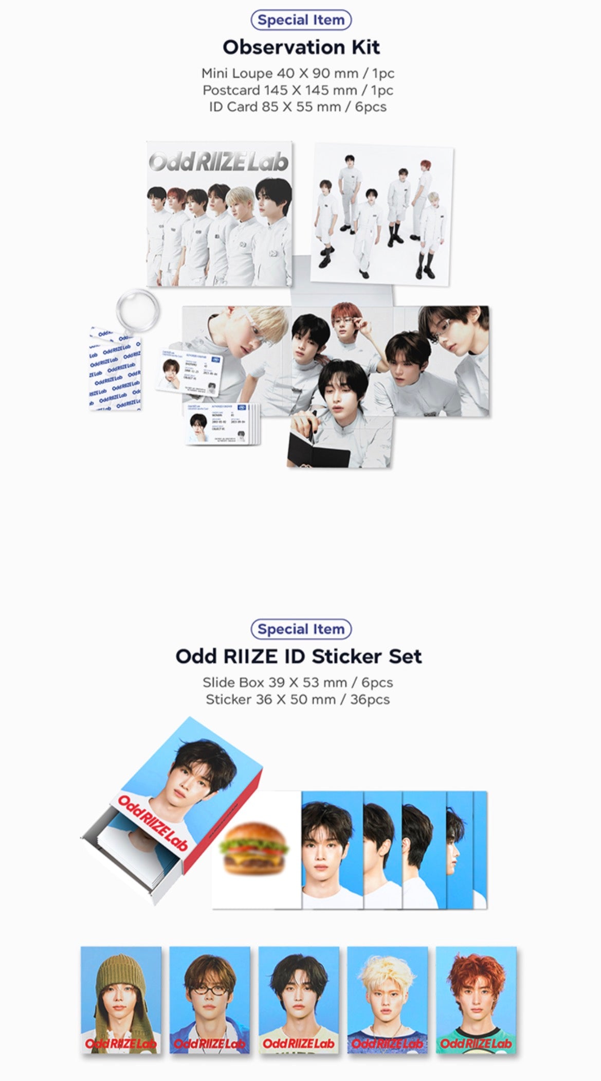 RIIZE - ODD RIIZE LAB 2027 Season's Greetings + POB or Wall Calendar