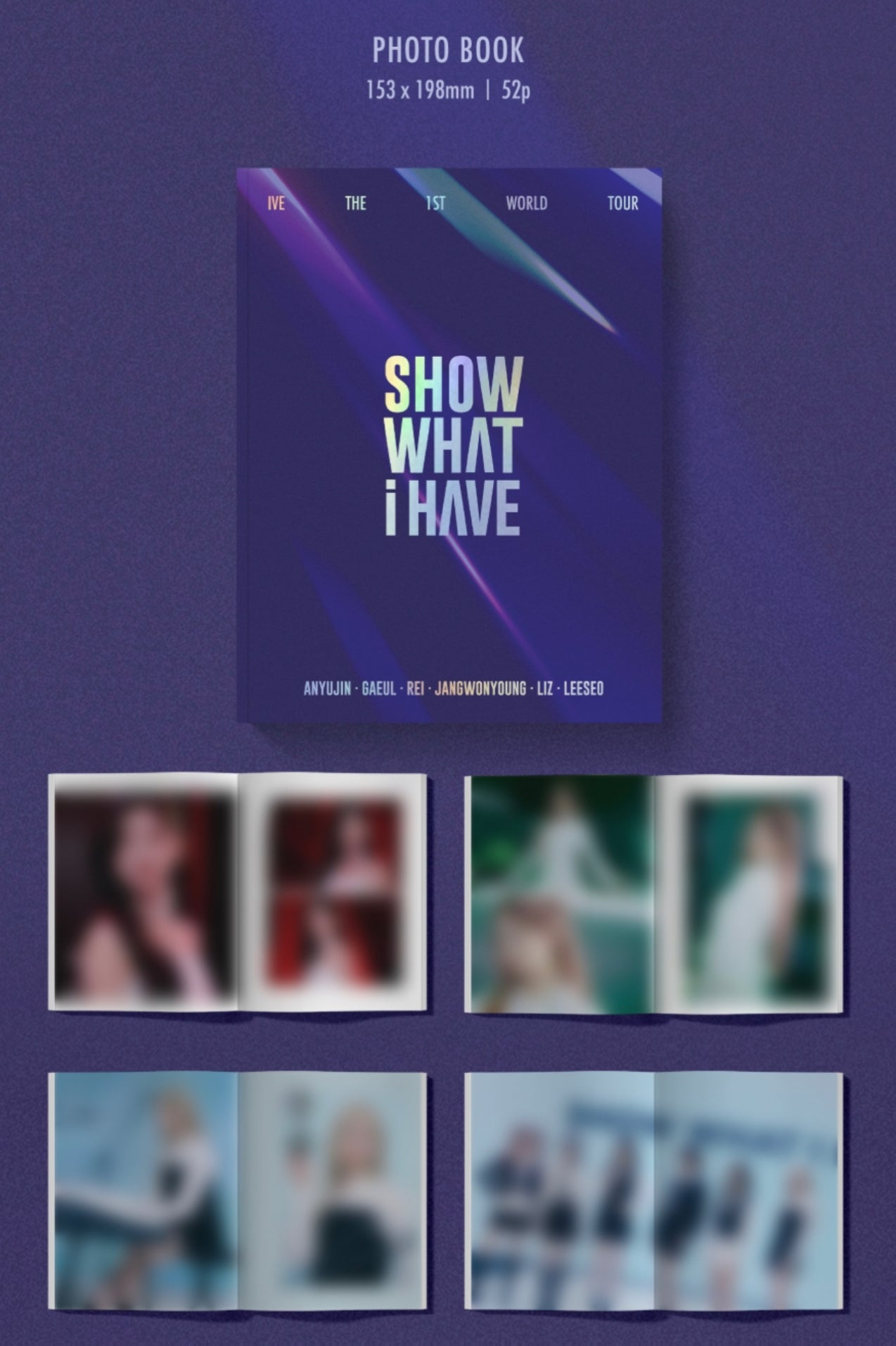 IVE - The 1st World Tour SHOW WHAT I HAVE Blu-Ray