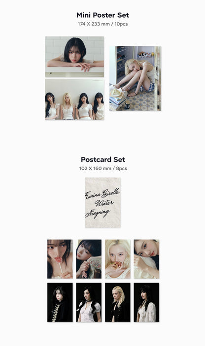 AESPA - ONE MORE PAGE, I SWEAR 2027 Season's Greetings + POB or Wall Calendar