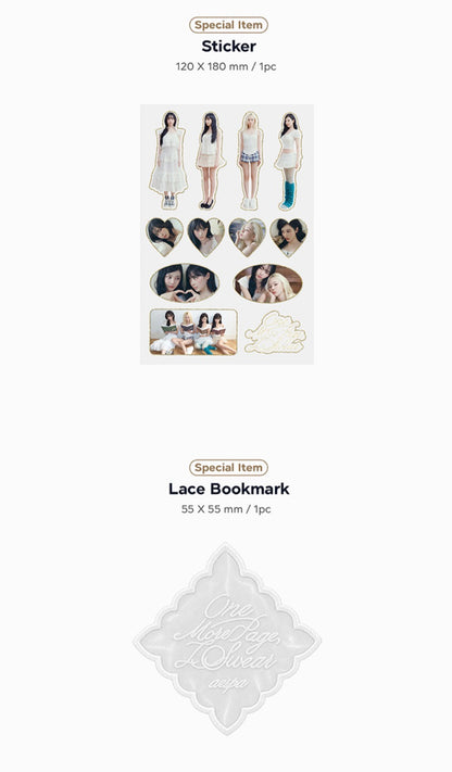 AESPA - ONE MORE PAGE, I SWEAR 2027 Season's Greetings + POB or Wall Calendar