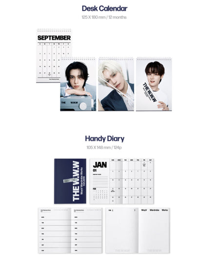 WAY V - THE WWW SOCIETY 2027 Season's Greetings + POB or Wall Calendar