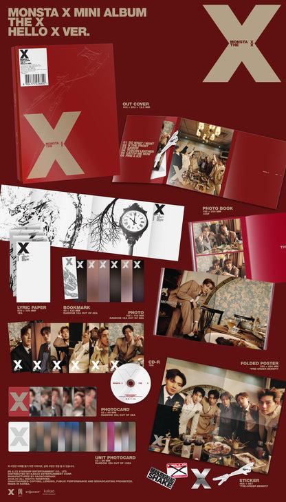 MONSTA X - THE X 13th Mini Album