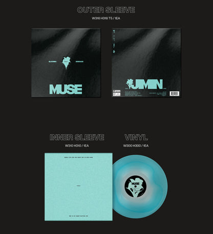BTS JIMIN - MUSE Vinyl LP Version