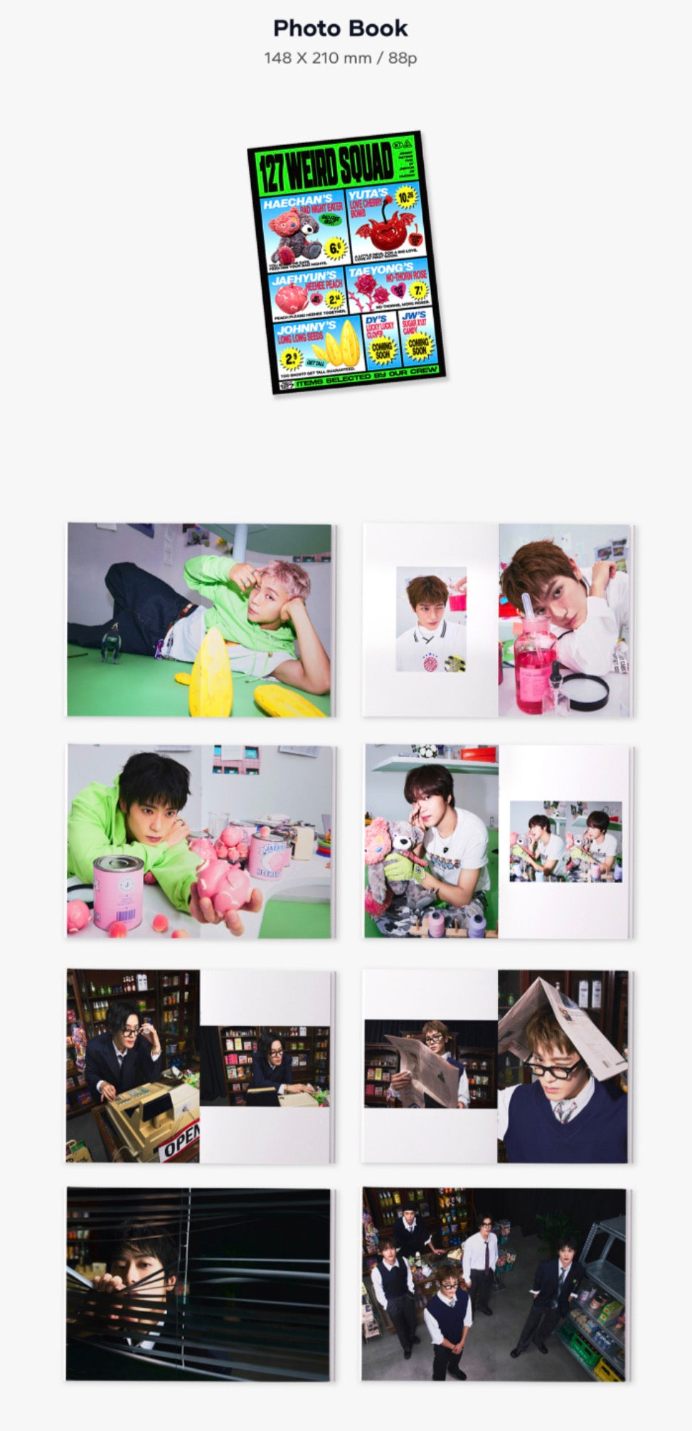 NCT 127 - WEIRD SQUAD 2027 Season's Greetings + POB or Wall Calendar