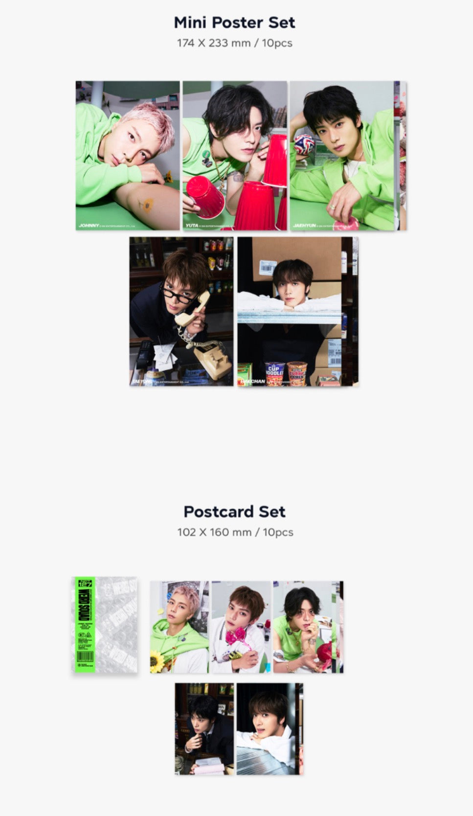 NCT 127 - WEIRD SQUAD 2027 Season's Greetings + POB or Wall Calendar