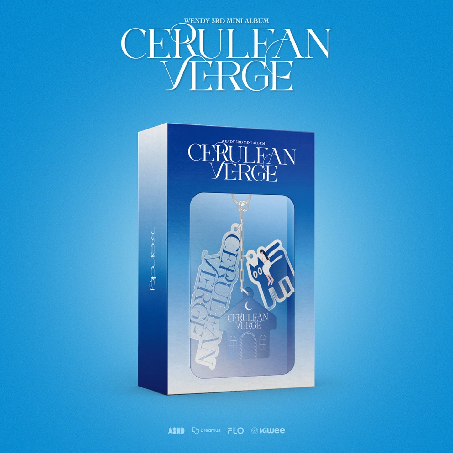 RED VELVET WENDY - CERULEAN VERGE 3rd Mini Album KEYRING Ver