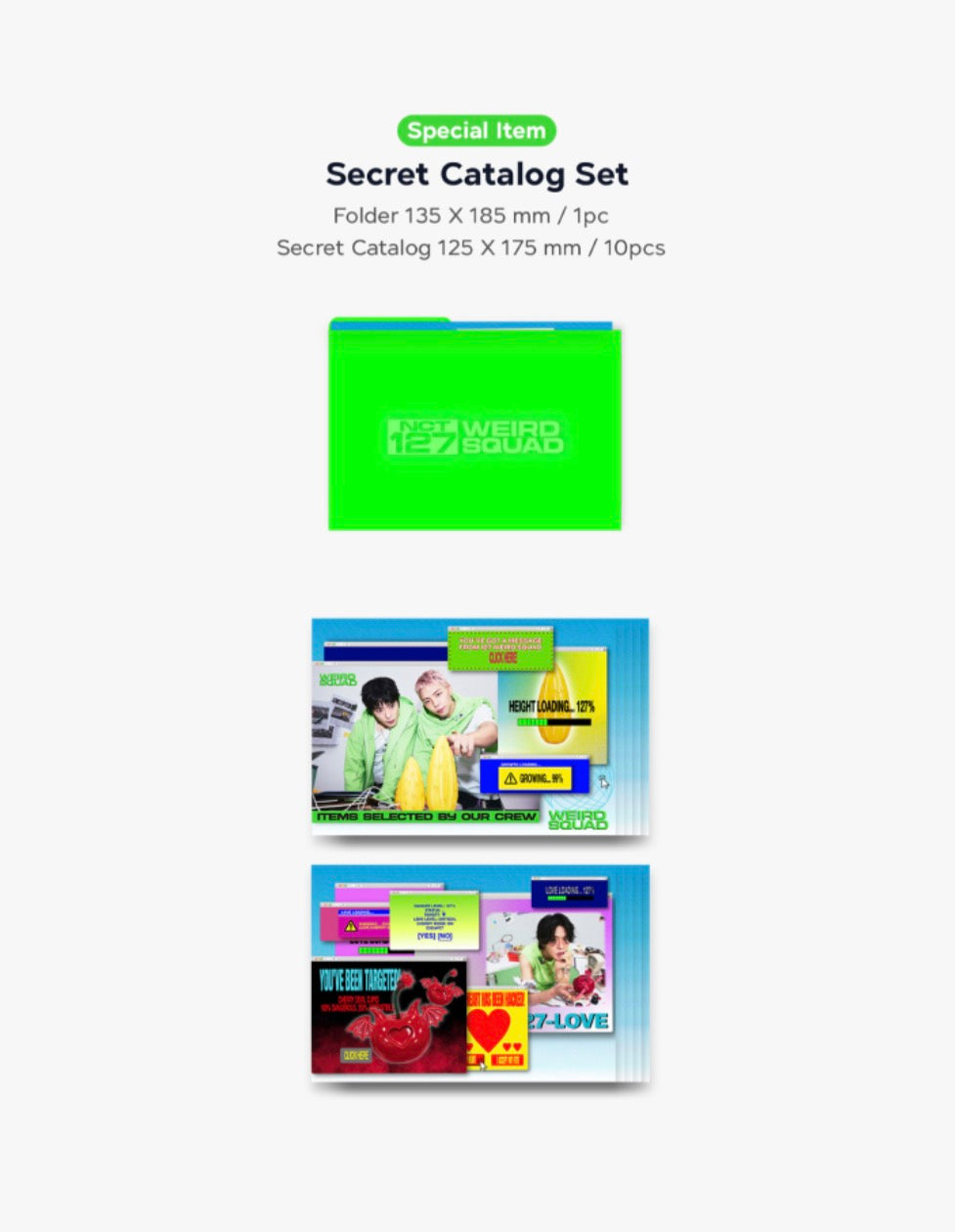 NCT 127 - WEIRD SQUAD 2027 Season's Greetings + POB or Wall Calendar