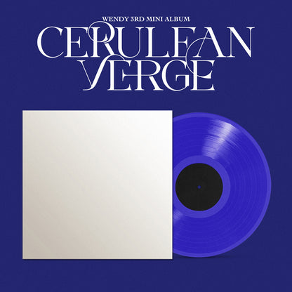 RED VELVET WENDY - CERULEAN VERGE 3rd Mini Album VINYL LP Ver