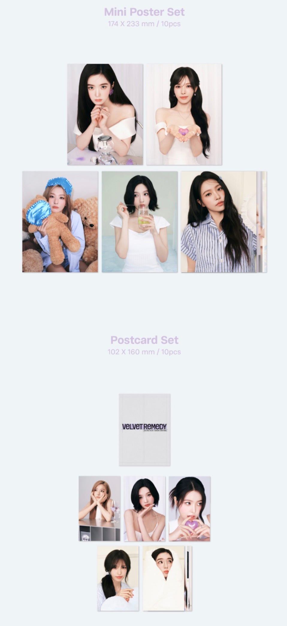 RED VELVET - VELVET REMEDY 2027 Season's Greetings + POB or Wall Calendar