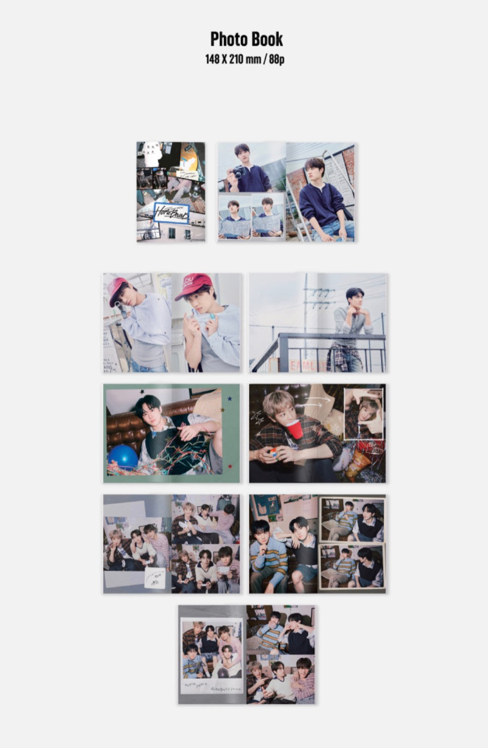 EXO - HOME BOUND 2027 Season's Greetings + POB or Wall Calendar