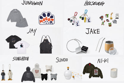 ENHYPEN ARTIST MADE COLLECTION Pop-Up Official MD