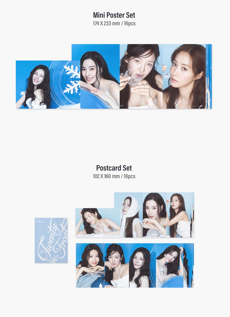 GIRLS’ GENERATION - TWENTY IN FROST 2027 Season's Greetings + POB or Wall Calendar