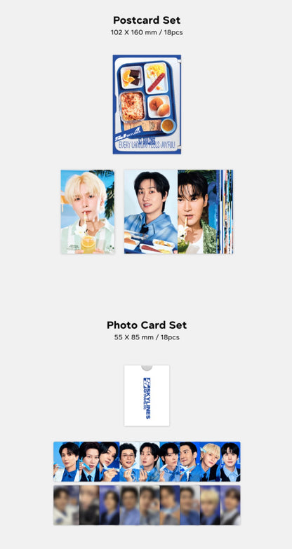 SUPER JUNIOR - SJ SKYLINES AIR TRAVEL Co 2027 Season's Greetings + POB or Wall Calendar