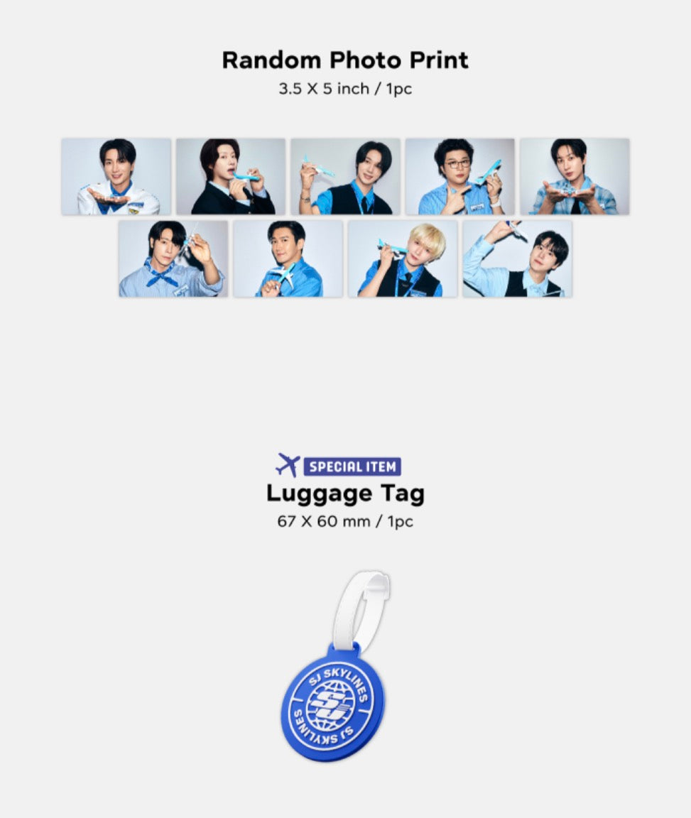 SUPER JUNIOR - SJ SKYLINES AIR TRAVEL Co 2027 Season's Greetings + POB or Wall Calendar