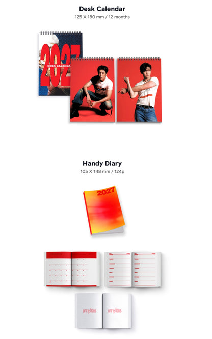 TVXQ! - OFF HOURS 2027 Season's Greetings + POB or Wall Calendar