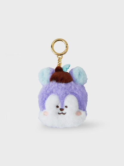 BT21 Official Hope in Love Face Doll Keyring
