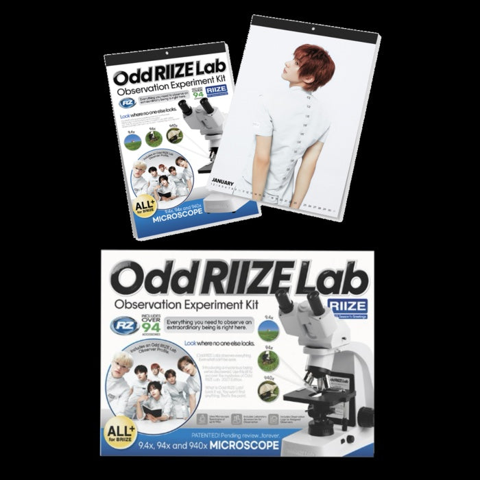 RIIZE - ODD RIIZE LAB 2027 Season's Greetings + POB or Wall Calendar