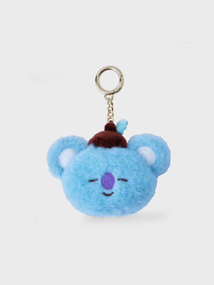 BT21 Official Hope in Love Face Doll Keyring