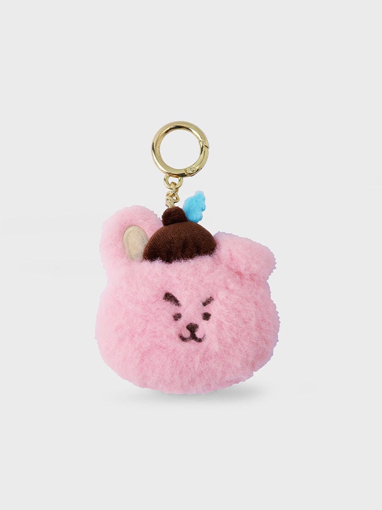 BT21 Official Hope in Love Face Doll Keyring