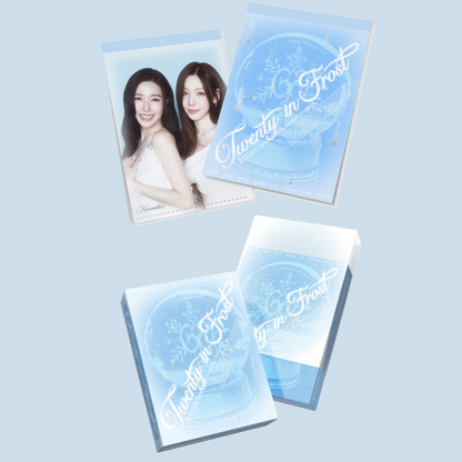 GIRLS’ GENERATION - TWENTY IN FROST 2027 Season's Greetings + POB or Wall Calendar
