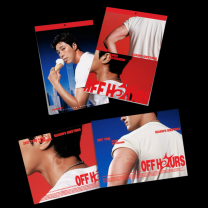 TVXQ! - OFF HOURS 2027 Season's Greetings + POB or Wall Calendar