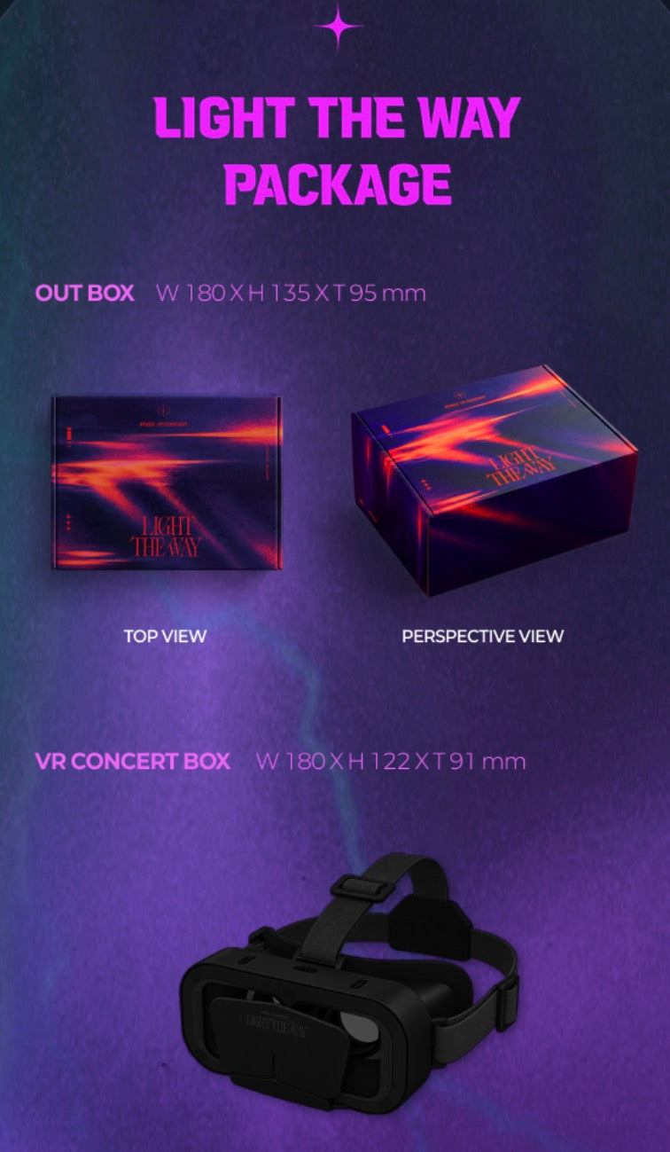ATEEZ VR CONCERT BOX LIGHT THE WAY Package (Pre Order MARCH 2027)