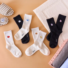 BT21 Official Embroidery Socks Daily Basis Ver