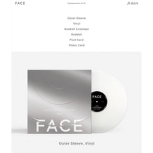 BTS JIMIN Solo Album FACE Vinyl LP Limited Edition