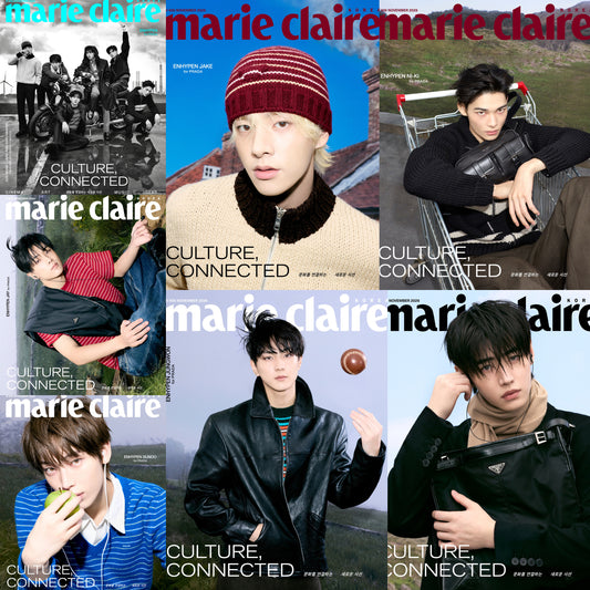 Marie Claire KOREA Magazine ENHYPEN Cover November 2026