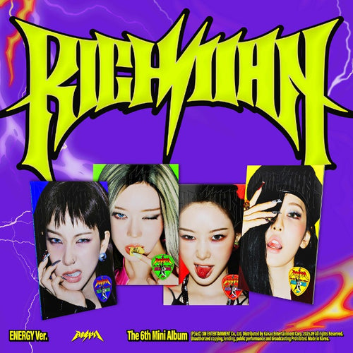aespa - RICH MAN 6th Mini Album ENERGY Ver