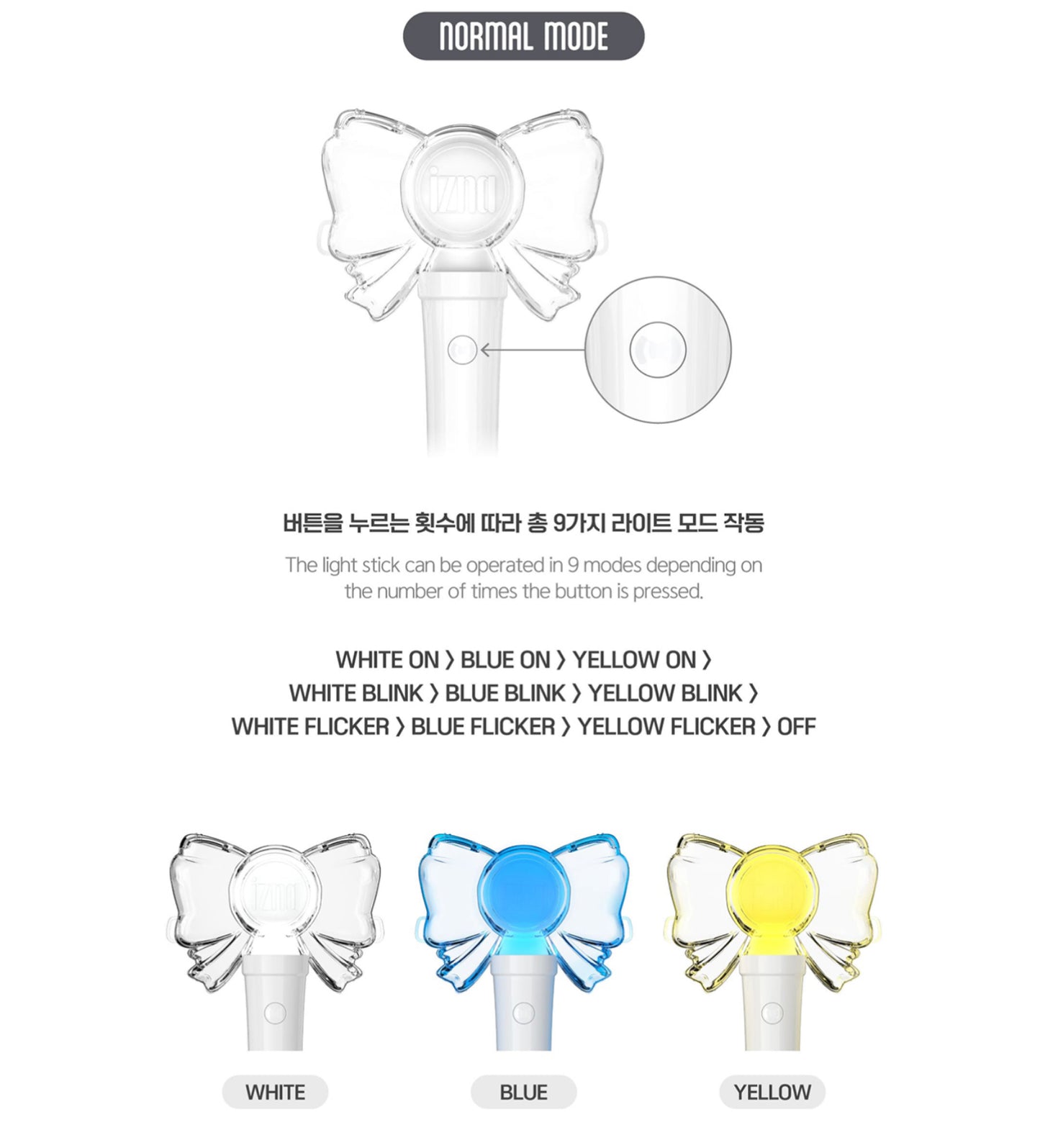 IZNA Official Light Stick
