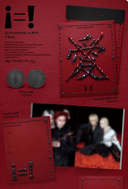 XLOV - I=! 3rd EP Album I Ver