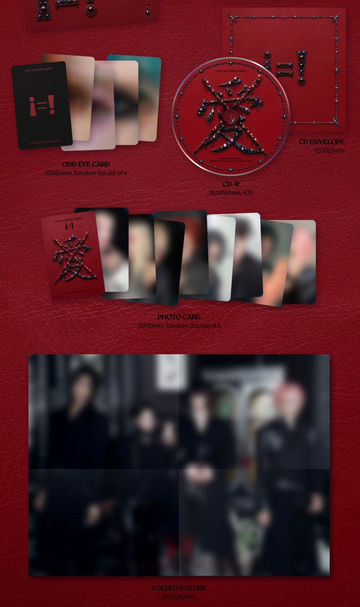 XLOV - I=! 3rd EP Album I Ver