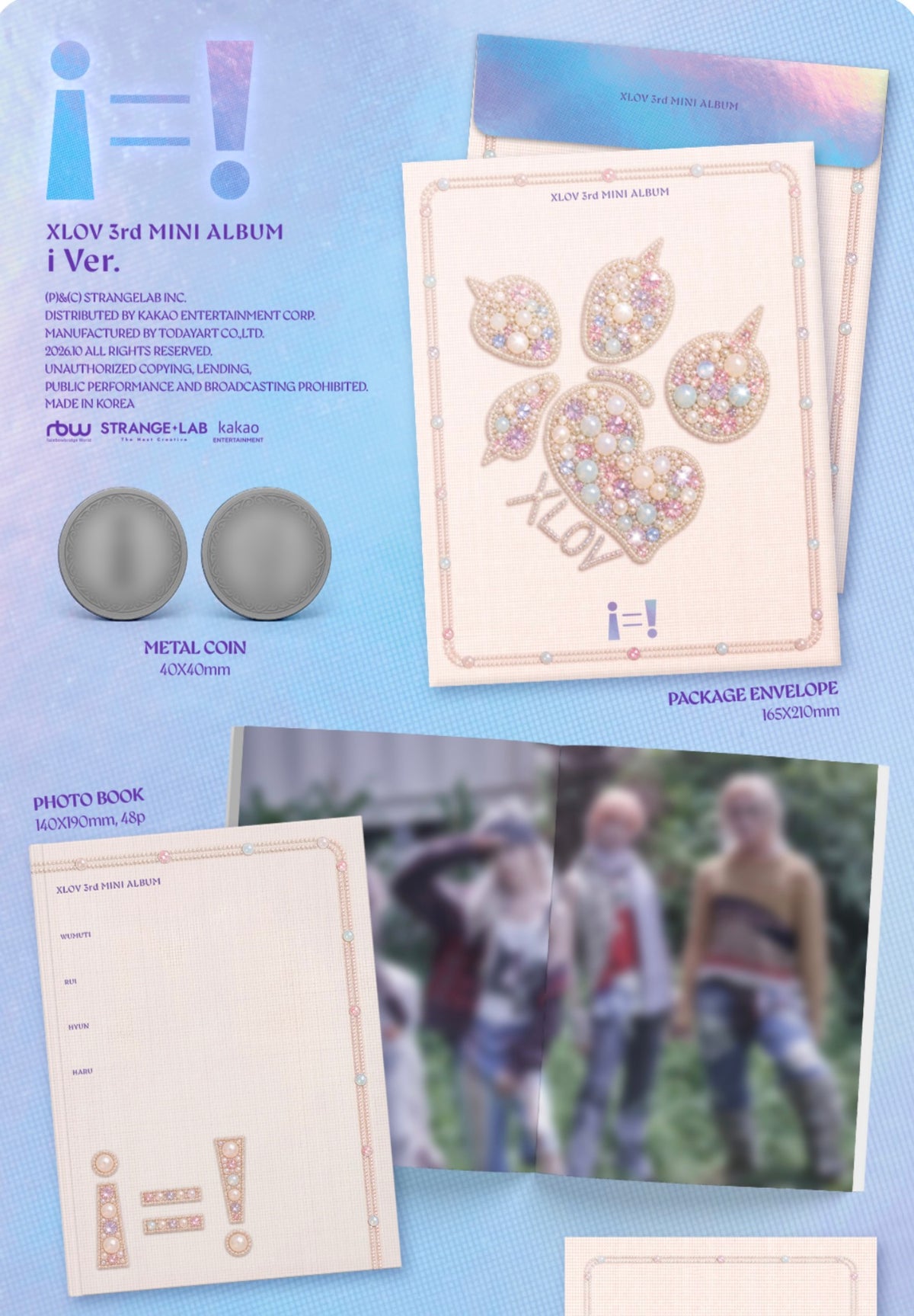 XLOV - I=! 3rd EP Album ! Ver