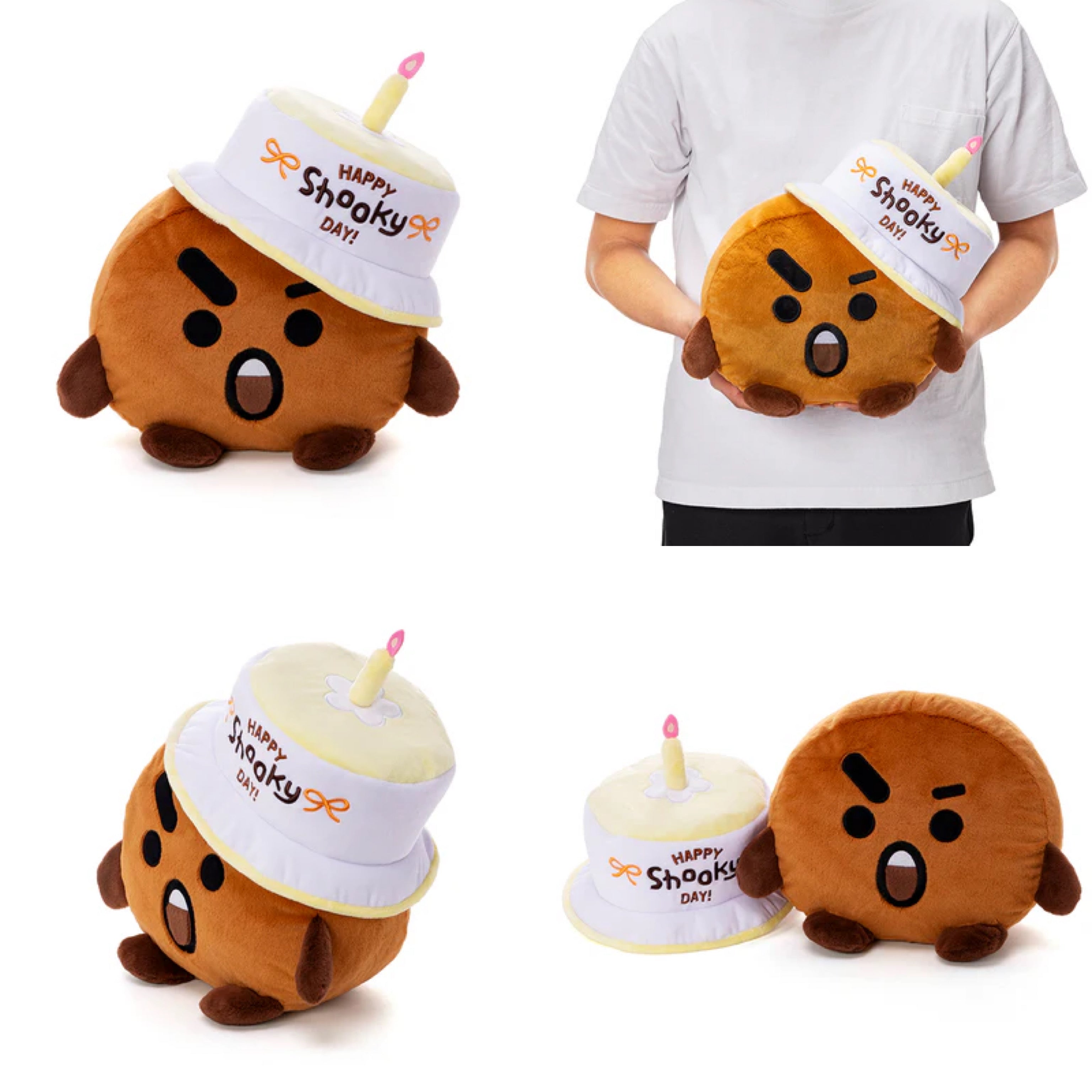 BT21 JAPAN Official Full Of KOYA, RJ, SHOOKY & MANG Plush Doll