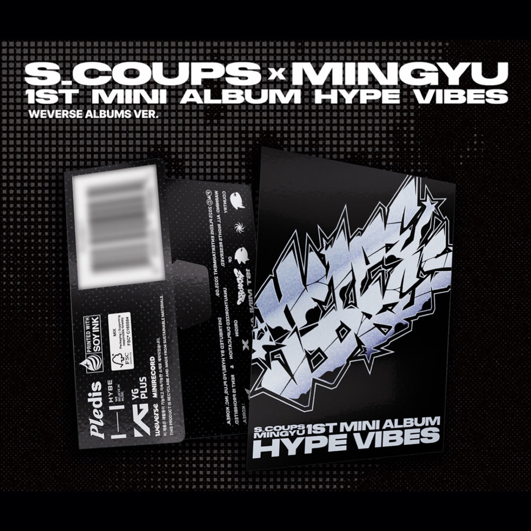 SEVENTEEN S.COUPS X MINGYU - HYPE VIBES 1st Mini Album Weverse Ver