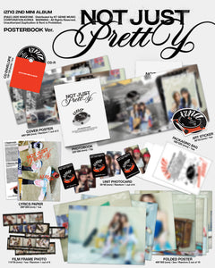 IZNA - NOT JUST PRETTY 2nd Mini Album Poster Book Ver