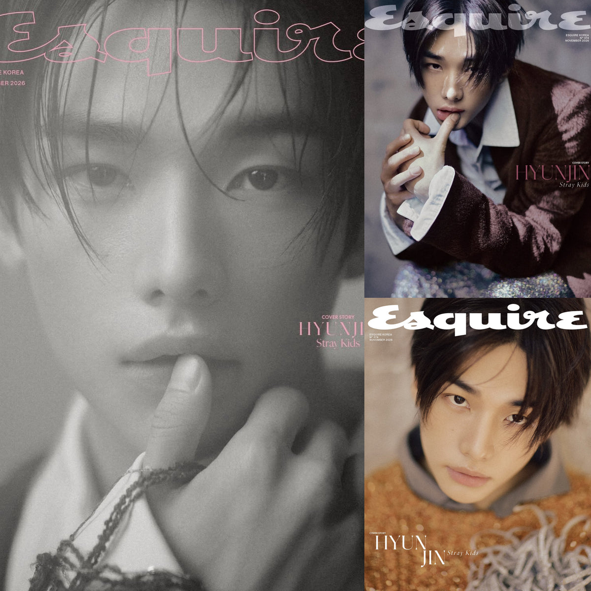 ESQUIRE Korea Magazine STRAY KIDS HYUNJIN Cover NOVEMBER 2026